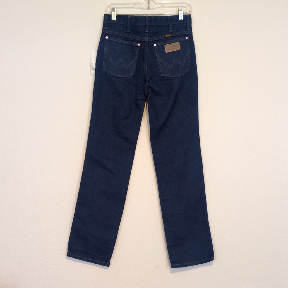 Cowboy 🤠- Wrangler Men's Dark Blue Straight Jeans 29 X 32  Look Amazing On Wmn!